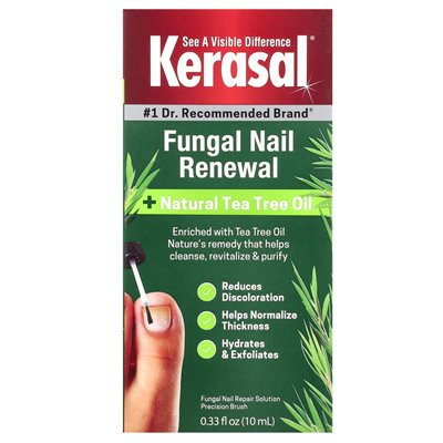 Kerasal, grzybowe odnowienie paznokci, 0,33 Fl Oz (10 ml)