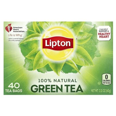 Lipton, Grüner Tee, 40 Teebeutel, 2,11 oz (60 g)