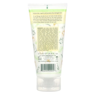 Earth Therapeutics, Gardener's Hand Repair, Protective Conditioner, 6 fl oz (177 ml)