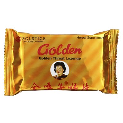 Golden Throat, Pastylki, 12 pastylek