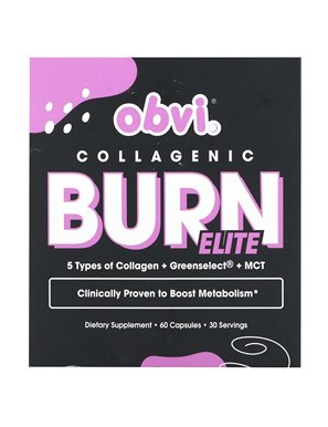 Obvi, Collagenic Burn Elite , 60 Capsules