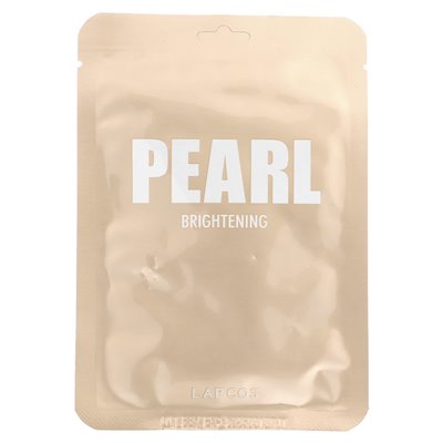 Lapcos, Pearl Beauty Sheet-Maske, aufhellend, 1 Beutel, 24 ml (0,81 fl. oz.)