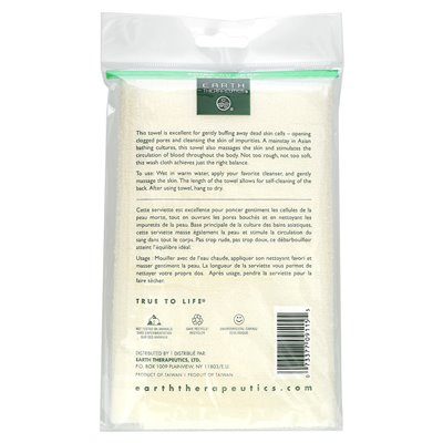 Earth Therapeutics, Basics, Exfoliating Hydro Medel, 1 ręcznik
