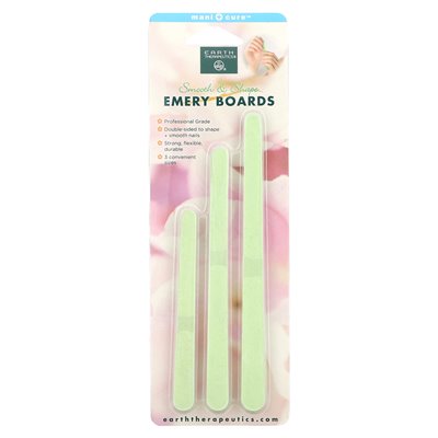 Earth Therapeutics, Emery Boards, Fillers, 15 tablic