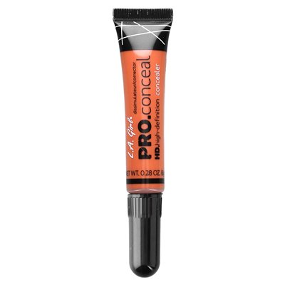 LA Girl, Pro Concealment HD Concealer, GC990 Orange Corrector, 8 g (0,28 oz.) LA Girl, Pro Concealment HD Concealer, GC990 Orange Corrector, 8 g (0,28 oz.)