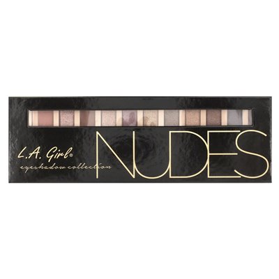L.A. Girl, Beauty Brick, 12 Color Eye Palette, GES331 Nudes, 0,42 uncji (12 g)
