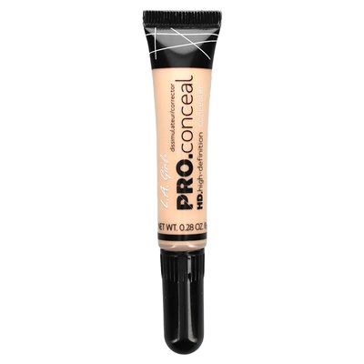 LA Girl, Pro Concealment HD Concealer, Porcelain GC969, 0.28 oz (8 g)