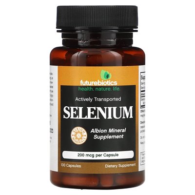 FutureBiotics, Selen, 200 mcg, 100 Kapseln
