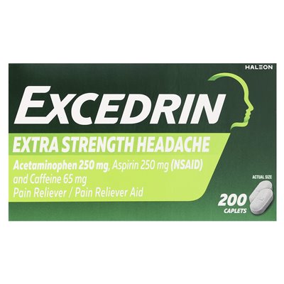 Excedrin, Extra Strength, 200 Caplets Excedrin, Extra Strength, 200 Caplets