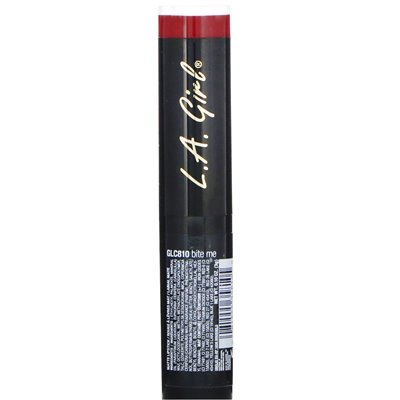 L.A. Girl, Matte Flat Velvet Lipstick, GLC810 Bite Me, 0,1 uncji (3 g)