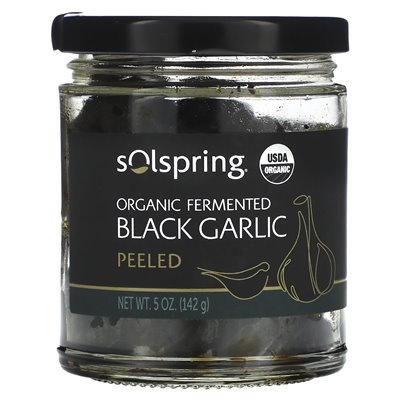 Dr Mercoli, Solspring®, organiczny fermentowany czarny czosnek, 5 uncji (142 g)