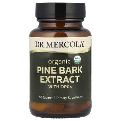 Dr. Mercola, Bio-Kiefernrindenextrakt mit OPC, 60 Tabletten