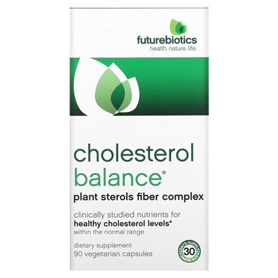 FutureBiotics, Bilans cholesterolu, 90 kapsułek wegetariańskich FutureBiotics, Bilans cholesterolu, 90 kapsułek wegetariańskich