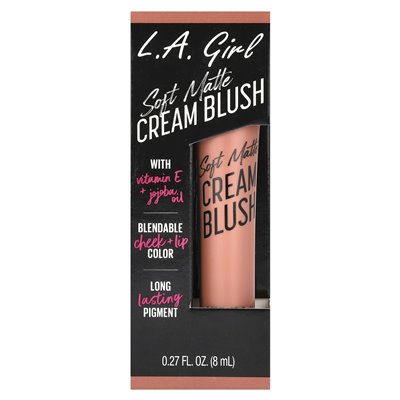 LA Girl, Weiches, mattes Creme-Rouge, GBL442 Grace, 8 ml (0,27 fl. oz.)