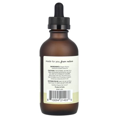Dr Mercoli, Ola Botanicals, Castor Oil, 4 Fl Oz (118 ml)