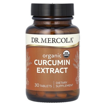 Dr. Mercola, Organic Curcumin Extract, 30 Tablets