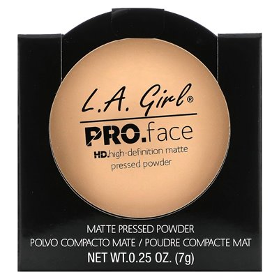LA Girl, Pro.Face Mattes Kompaktpuder, GPP602 Classic Ivory, 0,25 oz (7 g)