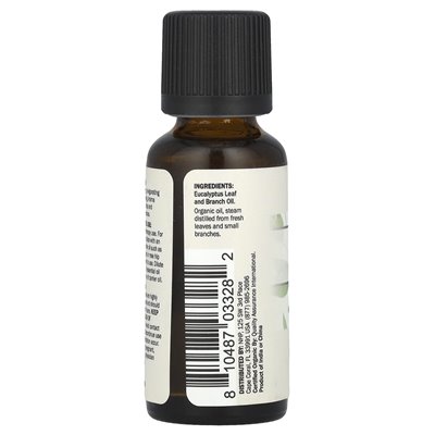 Dr Mercola, Organiczny olejku eteryczny, Eukaliptus, 1 Fl Oz (30 ml) Dr Mercola, Organiczny olejku eteryczny, Eukaliptus, 1 Fl Oz (30 ml)