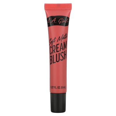 LA girl, soft matte cream blush, GBL444 Kiss up, 0.27 fl oz (8 ml)