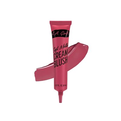 LA girl, soft matte cream blush, GBL444 Kiss up, 0.27 fl oz (8 ml)