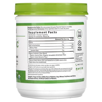 Hyperbiotics, Prebiotyk, Organiczny Mieszany Rodowity, 13.23 uncji (375 g) Hyperbiotics, Prebiotyk, Organiczny Mieszany Rodowity, 13.23 uncji (375 g)