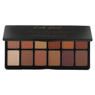 LA Girl, Lidschattenpalette, GES415 Get Feverish, 0,42 oz (12 g)