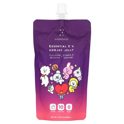Everydaze, Essential C's Konjac Jelly, Litschi, 5,07 Fl Oz (150 ml)