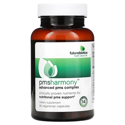 FutureBiotics, Pmsharmony, Advanced PMS Complex, 56 kapsułek wegetariańskich FutureBiotics, Pmsharmony, Advanced PMS Complex, 56 kapsułek wegetariańskich