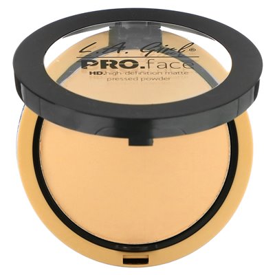 LA Girl, Pro.Face Matte Pressed Powder, GPP604 Creamy Natural, 0.25 oz (7 g)