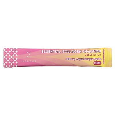 Everydaze, Essential Collagen Solution Jelly Stick, Pfirsich, 3000 mg, 10 Sticks, je 0,7 oz (20 g)