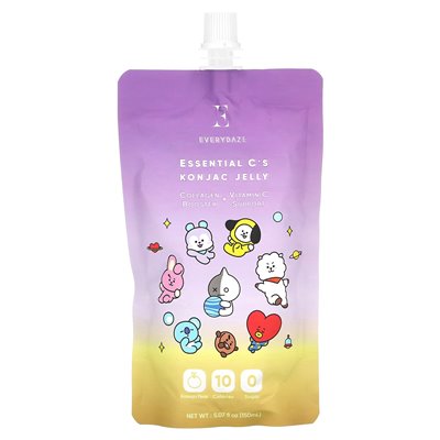 Everydaze, Essential C's Konjac Jelly, Koreanische Birne, 5,07 fl oz (150 ml)