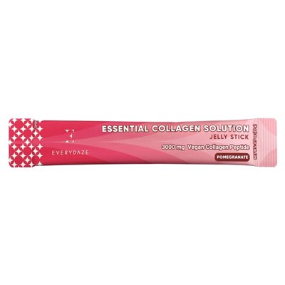 Everydaze, Essential Colagen Roution Jelly Stick, Granatapfel, 3000 mg, 10 Sticks, je 0,7 oz (20 g)