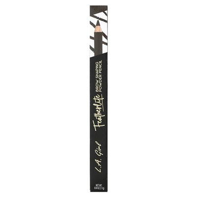 LA Girl, Featherlite Brow Brow Search Pencil, GBP393 Medium Brown, 0.04 oz (1.1g)