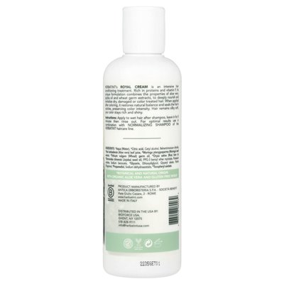 Herbatint, Royal Cream Regenerating Conditioner, Aloe Vera, olej jojoba, pszenica, 8,79 fl oz (260 ml)
