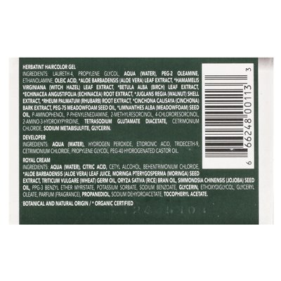 Herbatint, stały żel fryzurowy, 7d Złota Blondynka, 4,56 fl oz (135 ml)