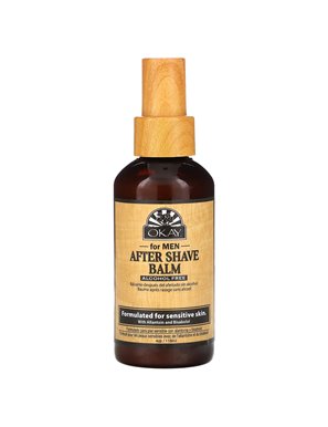 Okay Pure Naturals, For Men After Shave Balm, Alcohol Free, 4 oz (118 ml) Okay Pure Naturals, For Men After Shave Balm, Alcohol Free, 4 oz (118 ml)