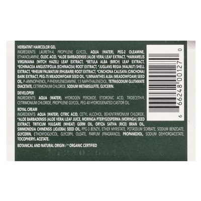Herbatint, stały żel fryzurowy, 10c, szwedzka blondynka, 4,56 fl oz (135 ml)