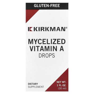 Kirkman Labs, Pilz-Vitamin-A-Tropfen, 1 Fl Oz (30 ml) Kirkman Labs, Pilz-Vitamin-A-Tropfen, 1 Fl Oz (30 ml)