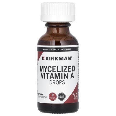 Kirkman Labs, Pilz-Vitamin-A-Tropfen, 1 Fl Oz (30 ml) Kirkman Labs, Pilz-Vitamin-A-Tropfen, 1 Fl Oz (30 ml)