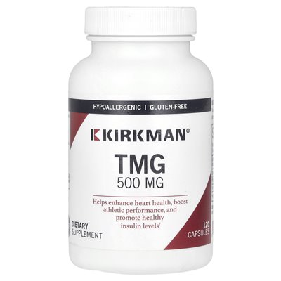 Kirkman Labs, TMG, 500 mg, 120 kapsułek