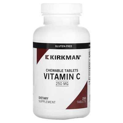 Kirkman Labs, Vitamin C, 250mg, 250 Tablets