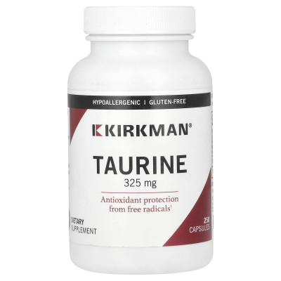 Kirkman Labs, tauryna, 325 mg, 250 kapsułek