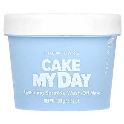 I Dew Care, Hydrating Sprinkle Wal-Off Beauty Mask, Cake My Day, 3,52 uncji (100 g)
