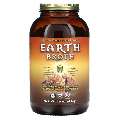 Healthforce Superfoods, Bulion Ziemi, wersja 5, 16 uncji (454 g) Healthforce Superfoods, Bulion Ziemi, wersja 5, 16 uncji (454 g)