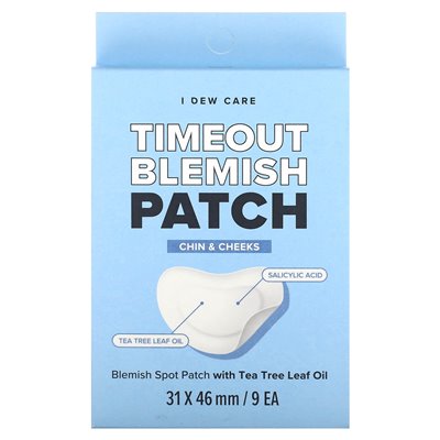 I Care I Care, Timeout Slamiish Patch, podbródek i policzki, 9 łatek