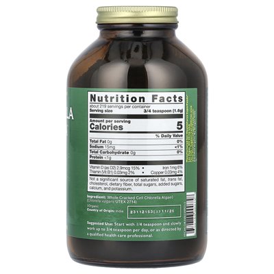 Healthforce Superfoods, Chlorella Manna ™, 12,34 uncji (350 g)