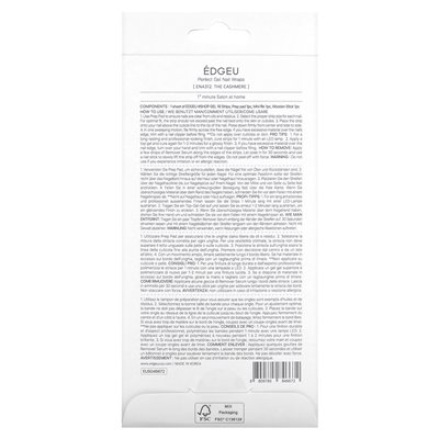 Edgeu, Perfect Gel Nails, Ena 312 The Cashmere, 19-teiliges Set
