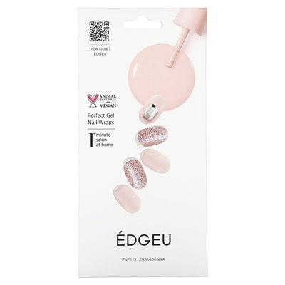 Edgeu, Perfect Gel Nails, ENP 121 Primadonna, 23-piece set