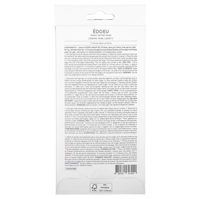 Edgeu, Perfect Gel Paznokcie, ENP 216 Pearl Tacet, 23 -częściowy zestaw