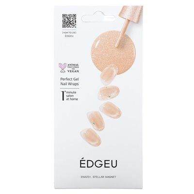 Edgeu, Perfect Gel Paznokcie, Ena 231 Stellar Magnet, 19 -częściowy zestaw